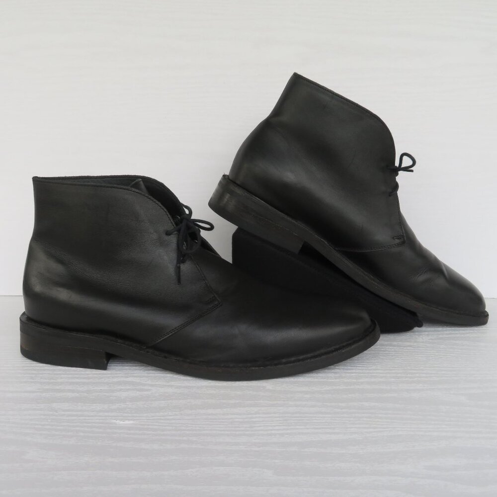 Thursday Boot Scout Chukka Boots Men's Sz 12 Black Leather Ankle Classic Dapper - Picture 3 of 16